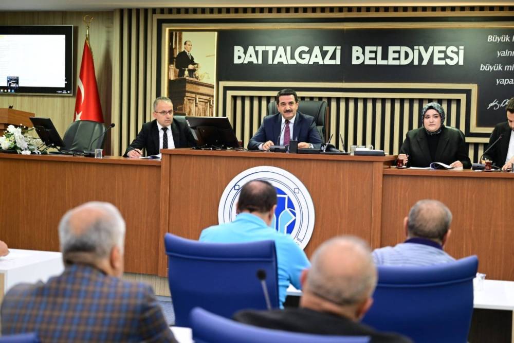 Battalgazi Belediye Meclisi temmuz ayı toplantısı ger&ccedil;ekleştirildi