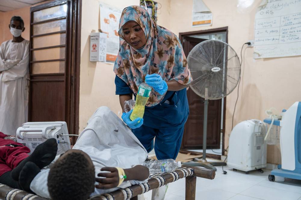 Sudan'da kolera salgınında 911 vaka 127 &ouml;l&uuml;m