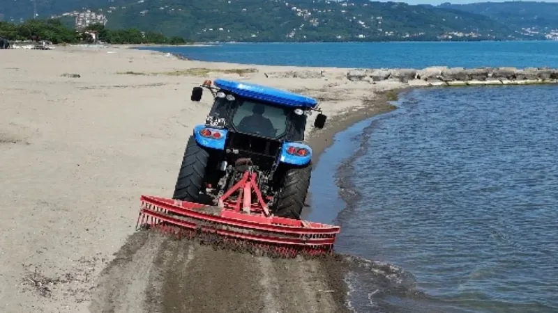 Ordu'da plajlar deniz sezonuna hazırlıyor